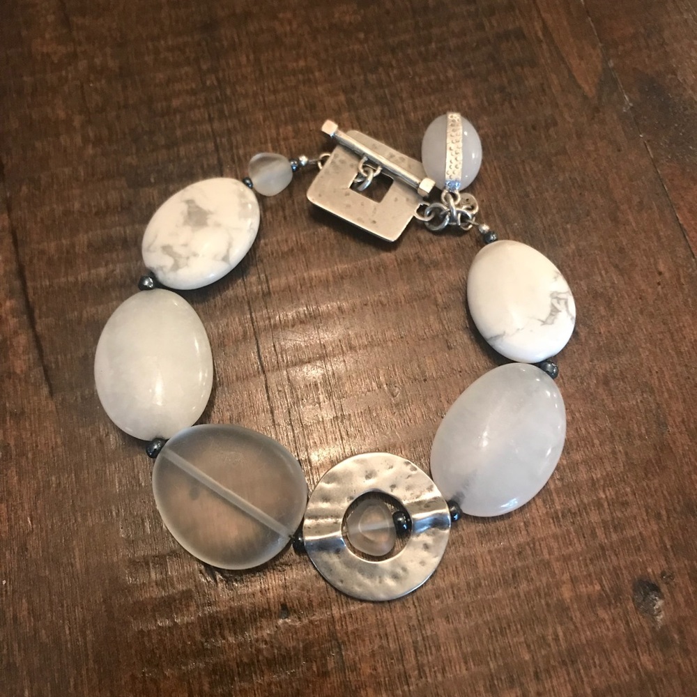 White Silpada Bracelet